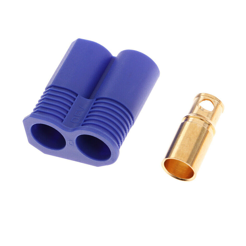 5Set RC Airplane Battery Charger Cable EC8 Male Female Connector Banana Plug