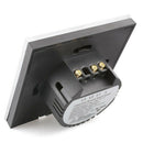 Light switch with wall switch touch-screen glass remote control 1-way singl