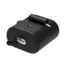 Protective Silicon Cover Skin+Keychain Clip for Freebuds2/Freebuds - Black