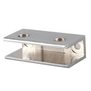 Rectangular 10-12mm Glass Shelf Clip Clamp Holder Support Bracket
