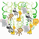 Animal Themed Party Decorations Spiral Pendant Cartoon Pendant Birthday Party