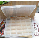 25 Spools Bobbins Sewing Machine Bobbin Case Organizer Storage Clear Box  D B7S9