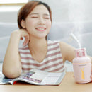 300ml USB Gas Tank Air Humidifier Aroma Essential Oil Diffuser Romantic Light