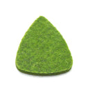 4mm Thickness Felt Solid Color Ukulele Picks Musical Instrument Fingerpicks