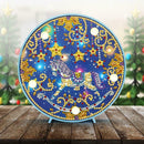 DIY Special Shape Diamond Painting Xmas Horse Light Embroidery Home Decor