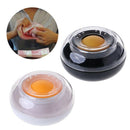 Round Plastic Case Sponge Finger Wet Wetted Tool For Casher Counting Cash Money
