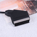 High quality 1.5m rgb scart to 3 RCA audio video cable for nes  Z