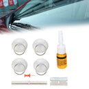 8PCS/SET Glass Repair Tool Car Repair Crack Chip Scratch Set Corrector Wins G6H6