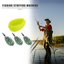 3pcs Inline Method Carp Fishing Feeders Mould Bait Basket Set 30g+40g+50g