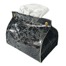 Marble Pattern Tissue Box Pu Leather Home Car Napkin Paper Container Paper  M6W6