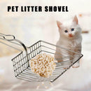 Litter Scooper Stainless Steel Saves Time & Reduces Dust Metal Craft