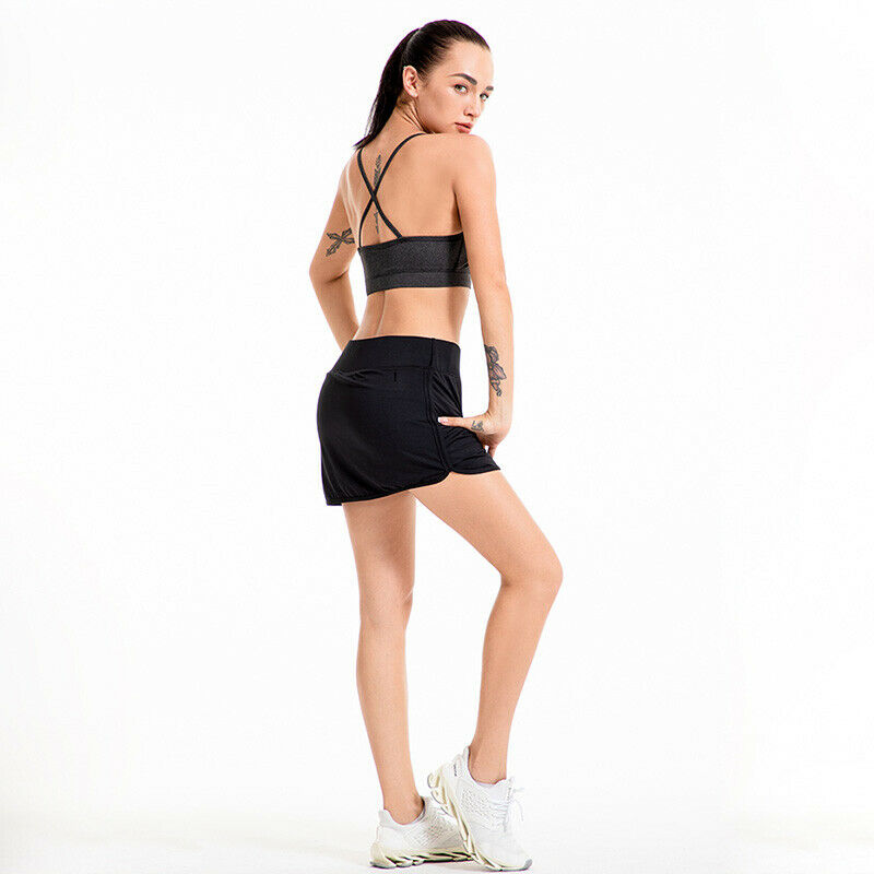 Women'S Active Athletic Skort Lightweight Skirt with Pockets for Running Te A3O5