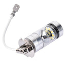 2PCS 100W White LED H3 High Power 2828 Car Fog Light Bulb DRL 1000L UtJCA Ew