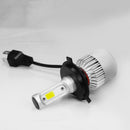 1 Pair H4 LED 72W 6500K 8000LM S4 Car Headlight Hi/Lo Beam Bulbs Waterproof