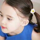 Girl Flower Elastic Hair Ties Band Ropes Ring Ponytail Gift Holder Accessor