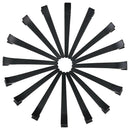 12pcs Alligator Hair Clips Pin Hairdressing Styling Sectioning Hairpins
