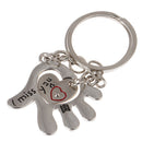 1Pair Hand Key Chain Hand Pendant Couple Keychain Valentine's Day Memorial G JR