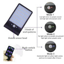 48 LED Lamp Solar Power Wall Light Waterproof PIR Motion Sensor Garden Yard E8W2