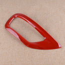 2pcs Red Rear Bumper Fog Light Lamp Cover Trim Decor Fit for Jeep Grand Cherokee