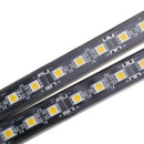 2Pcs 9 LED Warm White Light Car Interior Atmosphere Floor Underglow Lamp