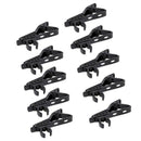 10pcs Microphone Lapel Tie Clip for Lapel Lavalier Mic
