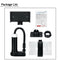 Mobile Phone Video Screen Magnifier Rack Projection Bracket (8 inch Black)