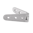 2 Pieces AISI 316 Stainless Steel Boat Marine Door Hatch Cast Strap Hinge 6" x