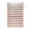 Wooden Organizer Tattoo Paint Bottles Display Rack Brushes Holder Stand