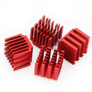 4pcs/lot Aluminum Cooler Heatsink For TMC2100 Stepper Motor Driver Red