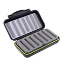 Waterproof Fly Box Fly Fishing Hook Jig Storage Case Slit Foam Waterproof L