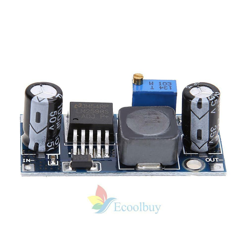 LM2596S-ADJ DC-DC Buck Regulator Power Module 3A Adjustable 5V/12V/24V New