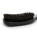 Long Curved Handle Beard Brush Men'S Pig Hair Wooden Shaving Brush Shaving  E8S7