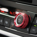 Aluminum AC Climate Control and Radio Volume Knob Ring Covers for 2014/2015