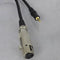 10FT XLR 3 Pin Female to 1/8" 3.5mm Stereo Jack Microphone Audio Cord CableS Bj