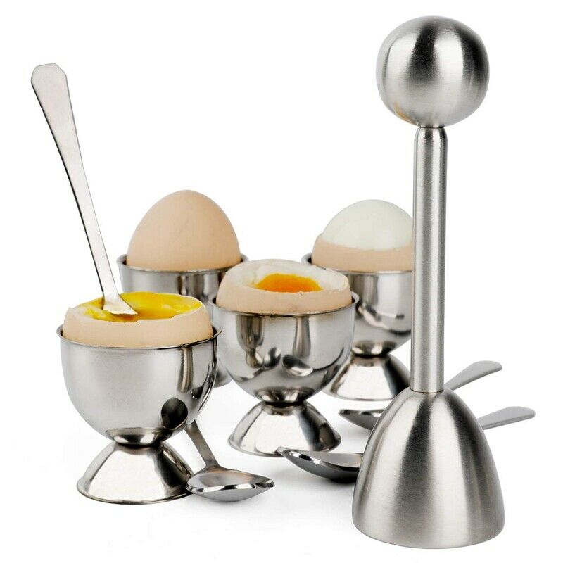 Quiche Biscuit Top Cover Set Soft Hard Baked Egg Separator Holder Includes  K4C4