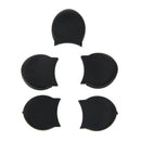 5 pieces thumb post for clarinet (made of rubber) black