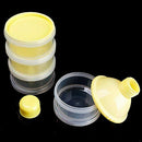 1x Portable Baby Infant Feeding Milk Powder&Food Bottle Container 4 Cells