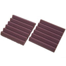 6PCS 30x30x5cm Acoustic Studio Acoustical Soundproofing Sponge Light purple A7D2