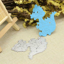 DIY Metal Crocodile Embossing Stencil Scrapbook Craft Cutting Die Card Gift