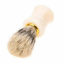 1pcs Shave Shaving Brush Plastic Handle + Pig Boar Bristle Beard Mustache B
