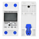 Electricity Power Energy Meter 1 Phase 2 Wire Energy Meter Watt Meter Analy O1O8