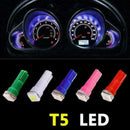 50 x T5 5050 1SMD LED Speedometer Instrument Gauge Cluster Dash Light Bulbs Set