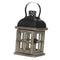 Retro Wooden Tower Candle Holder Tea Light Candlestick Wall Hanging Art 1