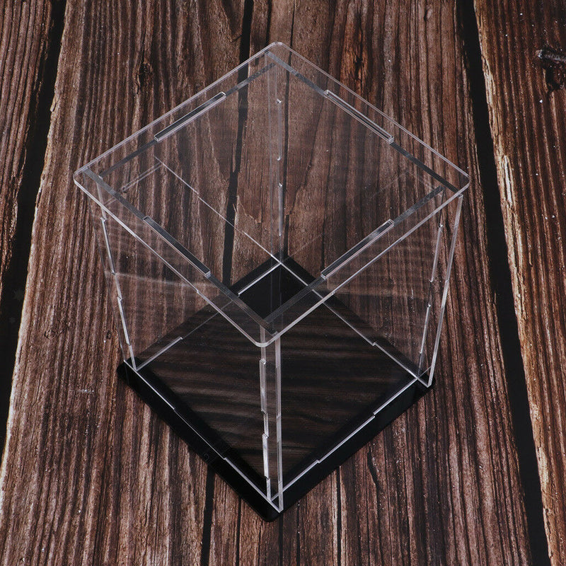 Modern Acrylic Display Show Case Dustproof Box Ornament Tool 208x108x200mm