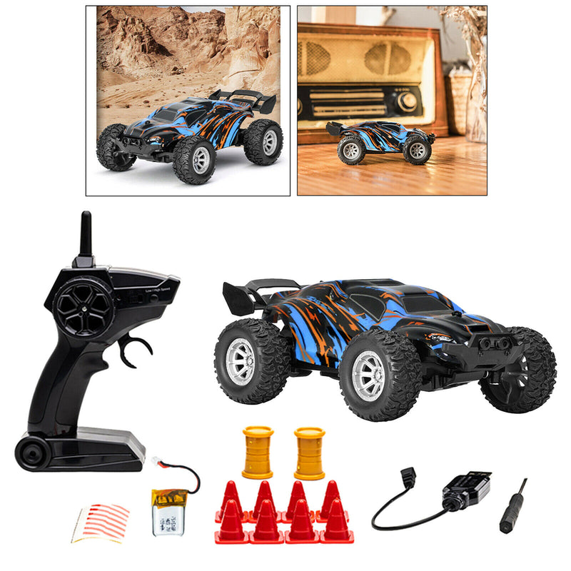 Mini RC Car 1:32 20Km/h High Speed Dual Speed Adjustment Off-Road 2.4G RC Trucks