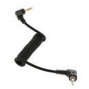2.5mm To 3.5mm Flash PC Sync Cable Cord For Yongnuo RF-602 JY-2004 PE-16NE