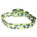 300LM Mini Super Bright Headlight R3 + 2 LED 4 mode white green A