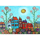 5D DIY Special Shaped Diamond Painting House Cross Stitch Mosaic Craft Kits