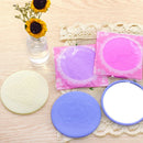 Portable Cute Round Mirror Plastic Makeup Pocket Handbag Mini Small MirrorB Cy