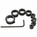 2 Set Drill Stop Assortment, 3-16mm Drill Depth Stop Collars Limit Ring Dow A9M3